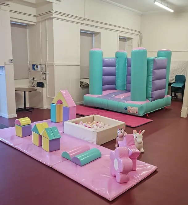 Toddler Pastel Bouncy Castle
