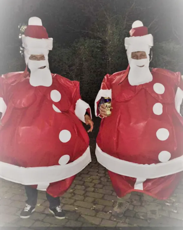 Santa Sumo Suits To Hire