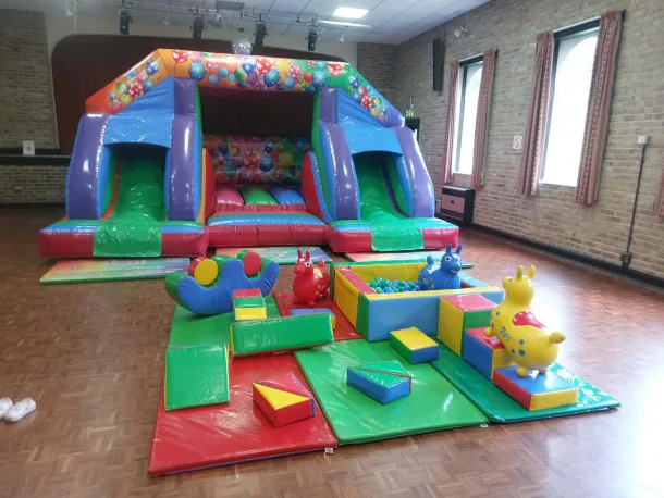 Double Slide And Soft Play Package
