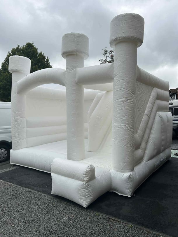 White Bouncy Castle