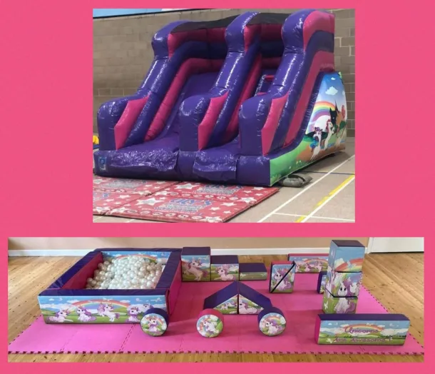 5ft Unicorn Slide Package