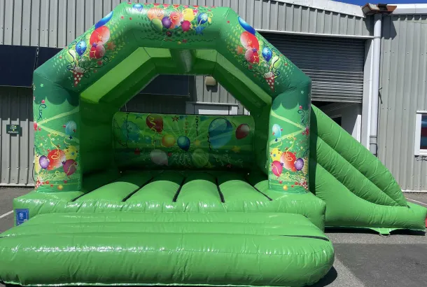 Green Party Theme With Slide