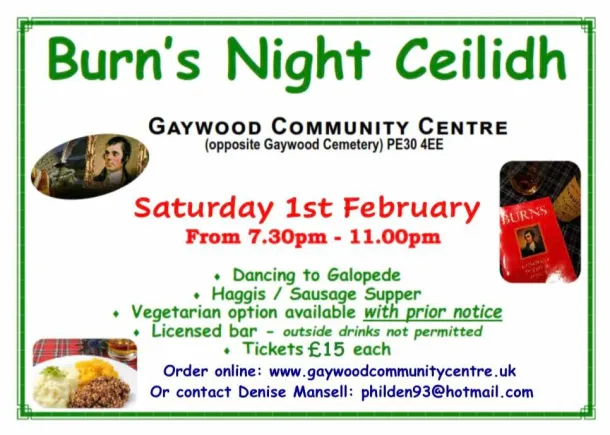 Burns Night Ceilidh