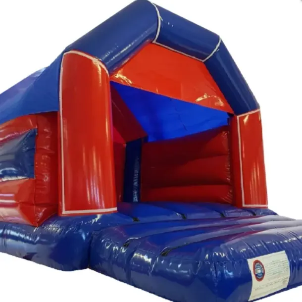 15ft X 11ft Blue And Red Disco Ready Castle