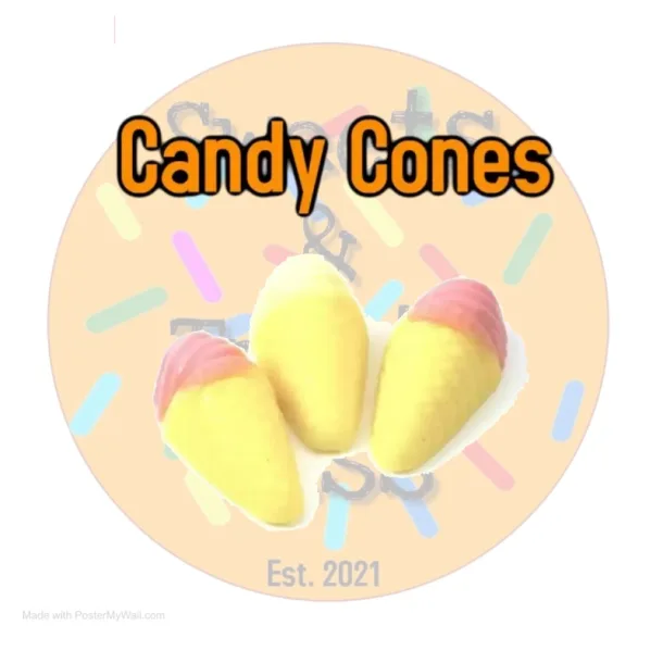 100g Candy Cones