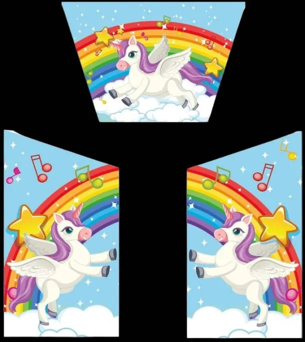Unicorn Music Velcro Panels