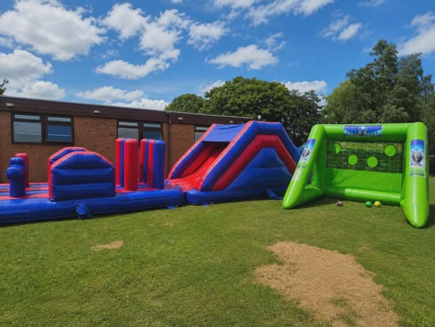Obstacle Course And Football Shootout Package