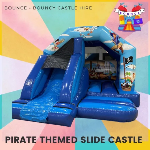 Pirate Themed Slide Castle