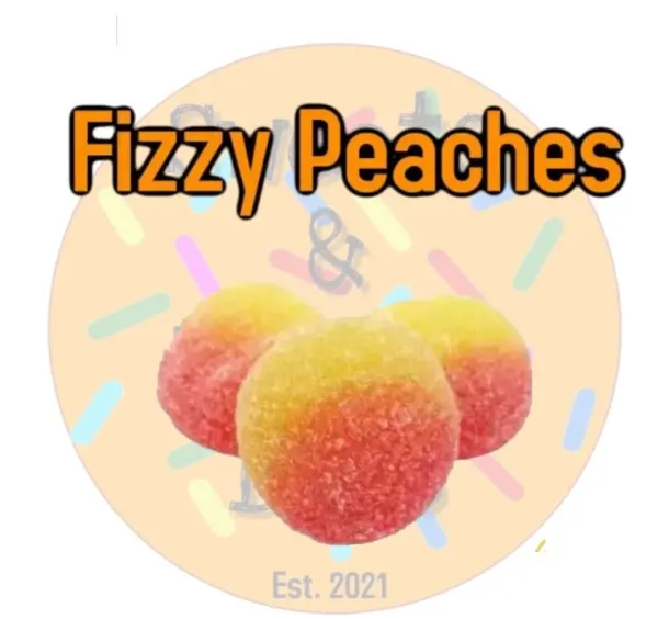 100g Fizzy Peaches