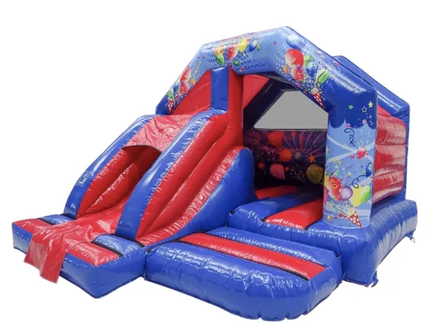 Balloon Front Slide Combo Bouncy Castle