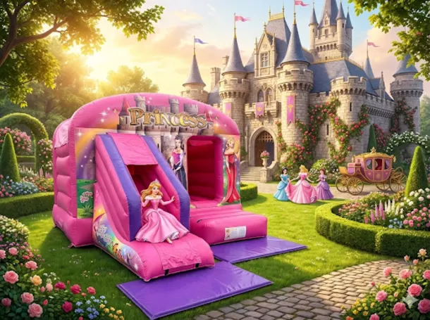 Princess Bouncy Castle/slide