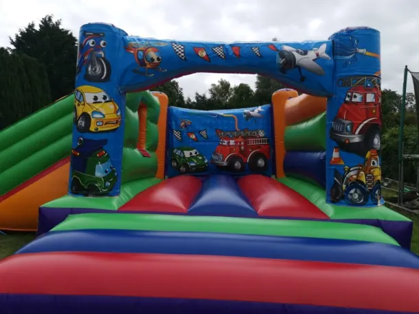 Transport Slide Bouncy Castle