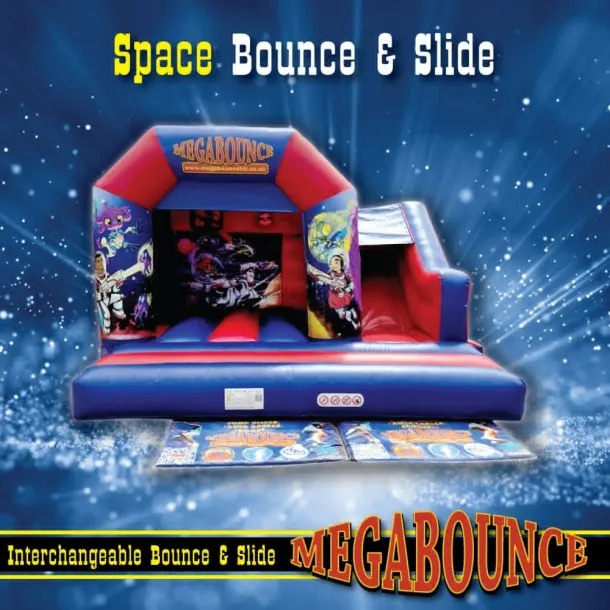 15ft X 15ft Space Themed Bouncy Castle