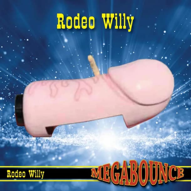 10am - 3pm Time Slot Rodeo Bull Hire - Rodeo Willy Skin