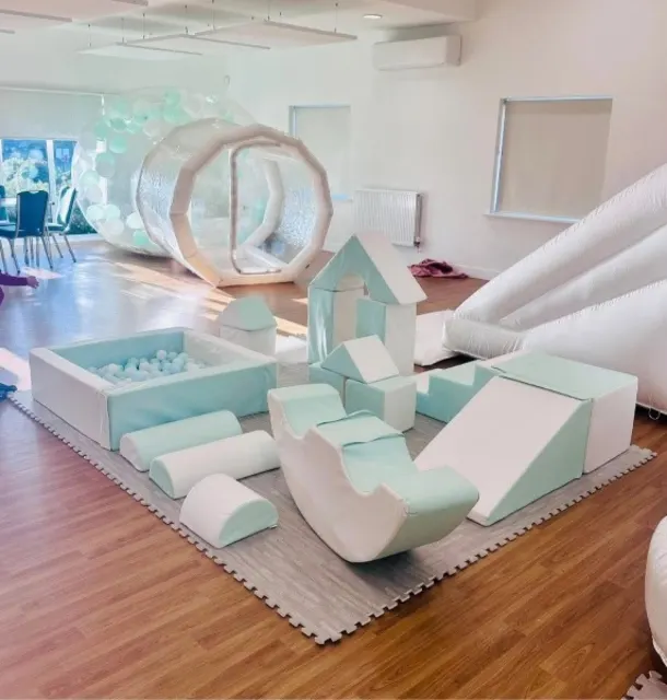 Package 1 - Pastel Castle Soft Play And Balloon Dome