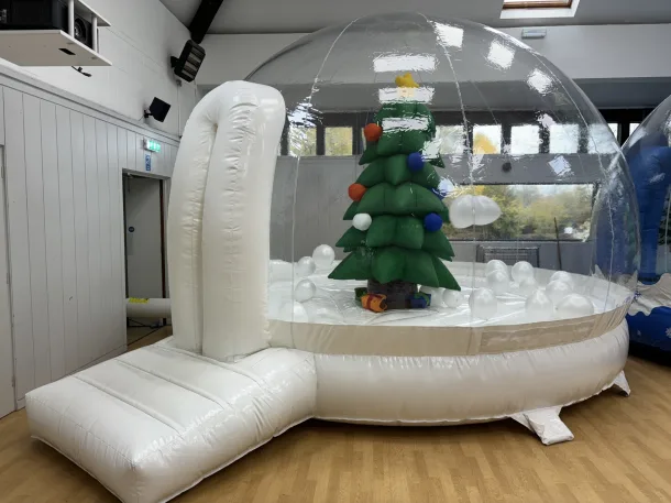 Bubble Balloon Dome Xmas Theme