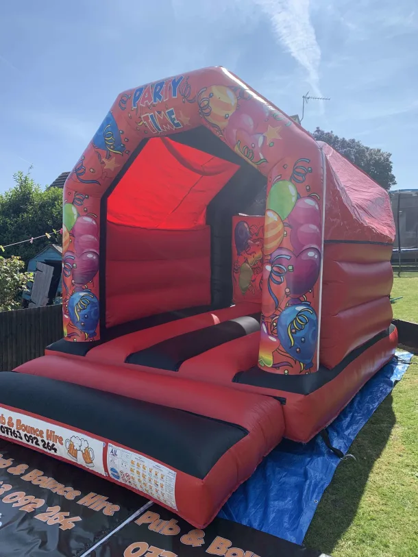 Party Time Bouncy Castle And Bubble Dome Package