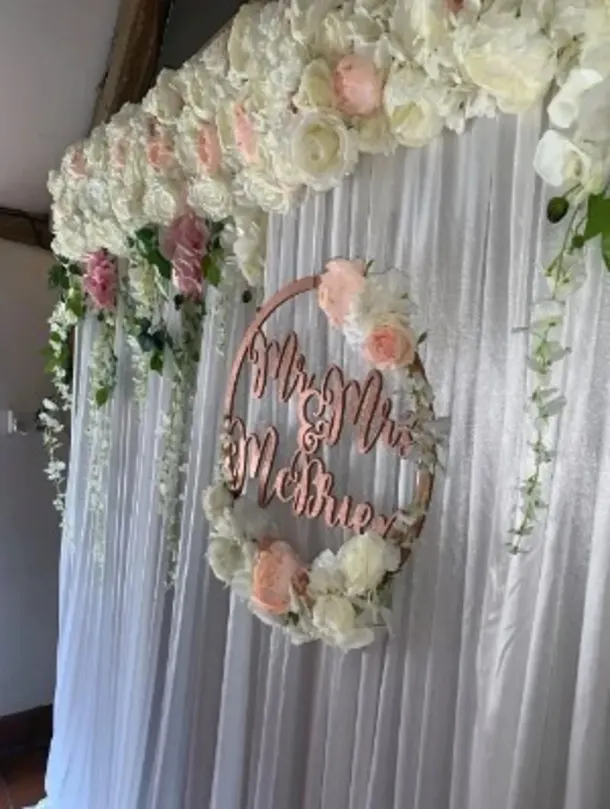 Flower Wall For Weddings