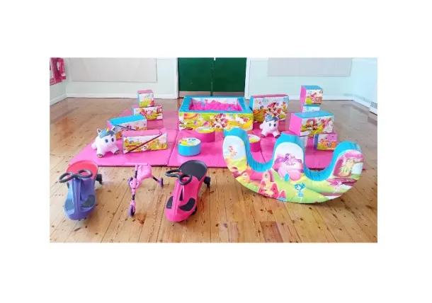 Candy-fairy Pink Soft Play With Ride-ons