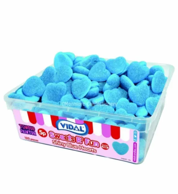 Blueberry Hearts Sweets