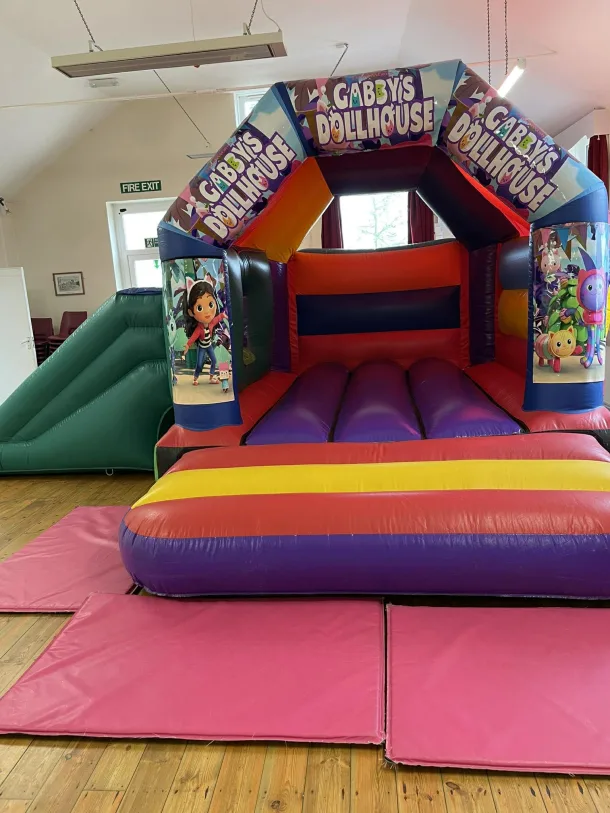 Gabbys Bouncy Castle With Slide