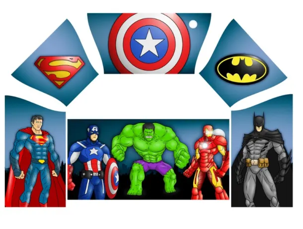 Super Heroes Artwork