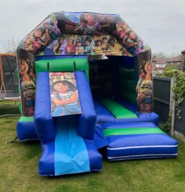 Encanto Bounce And Slide Bouncy Castle Combo