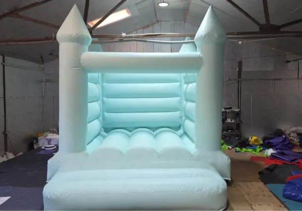 10x12ft White Bouncy Castle