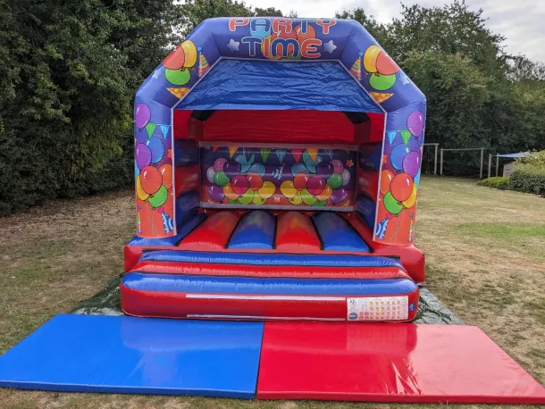 Party Time Bouncy Castle 12ft X 12ft