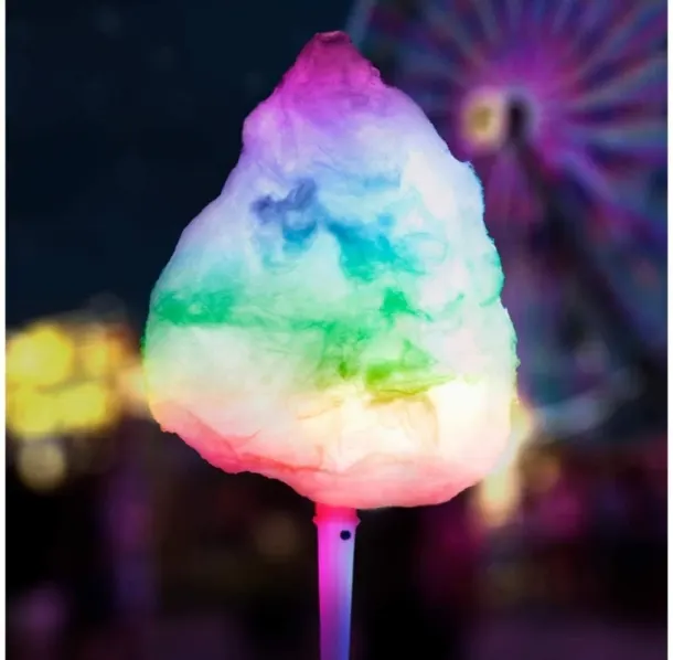 Led Candy Floss Hire Light Up Candy Floss