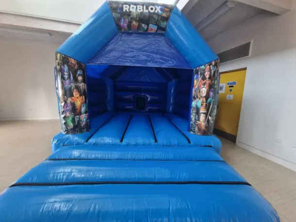 Blue Roblox Bouncy Castle