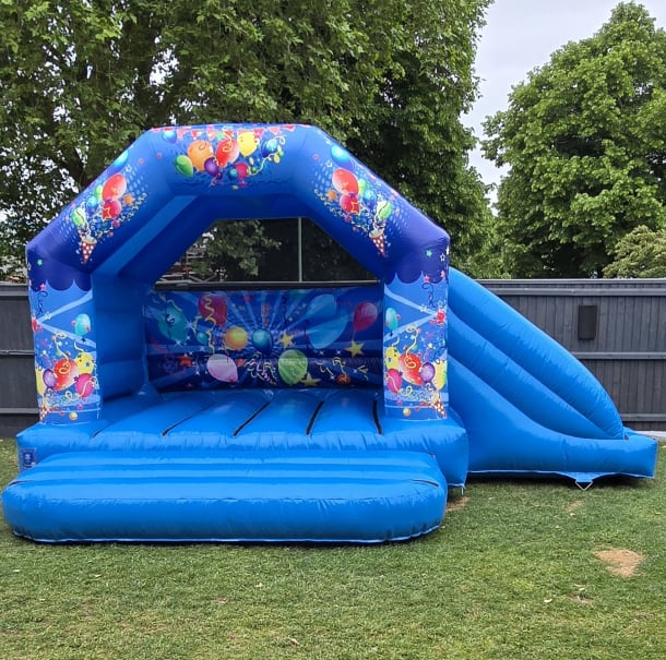 Blue Party Side Slide