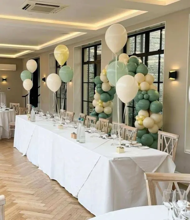 1.8m Hoop And Matching Bouquets