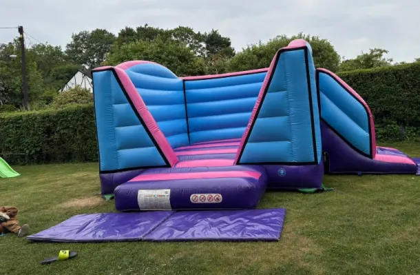 Pink  Purple Slide Castle