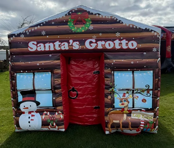 Inflatable Santas Grotto Hire
