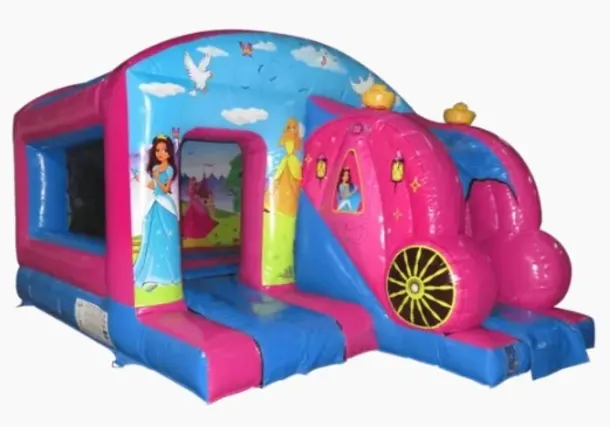 3d Princess Carriage Castle And Princess Airjuggler Ballpool