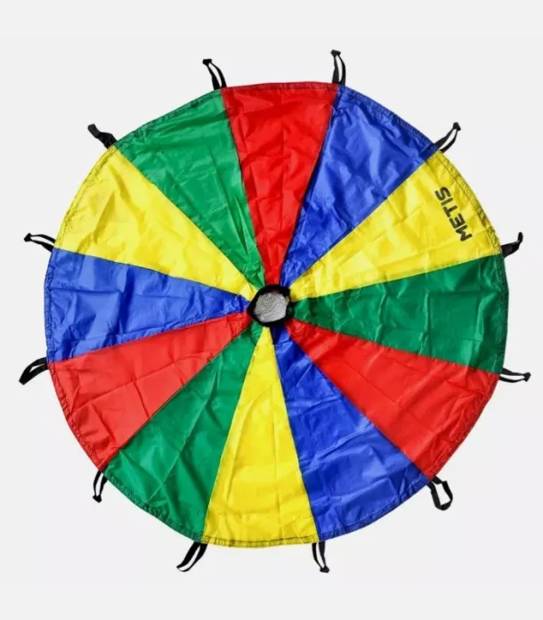 Kids Play 12ft Rainbow Parachute