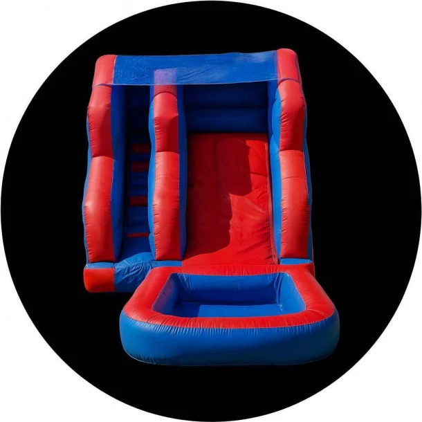 Blue And Red Water Slide