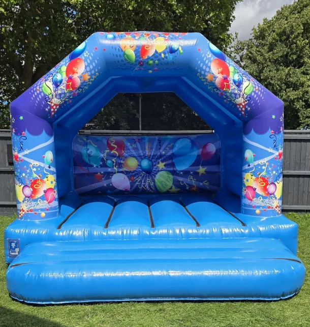Blue 12x12 Bouncy Castle
