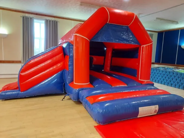 15ft X 16ft Plain Bouncy Castle With Slide