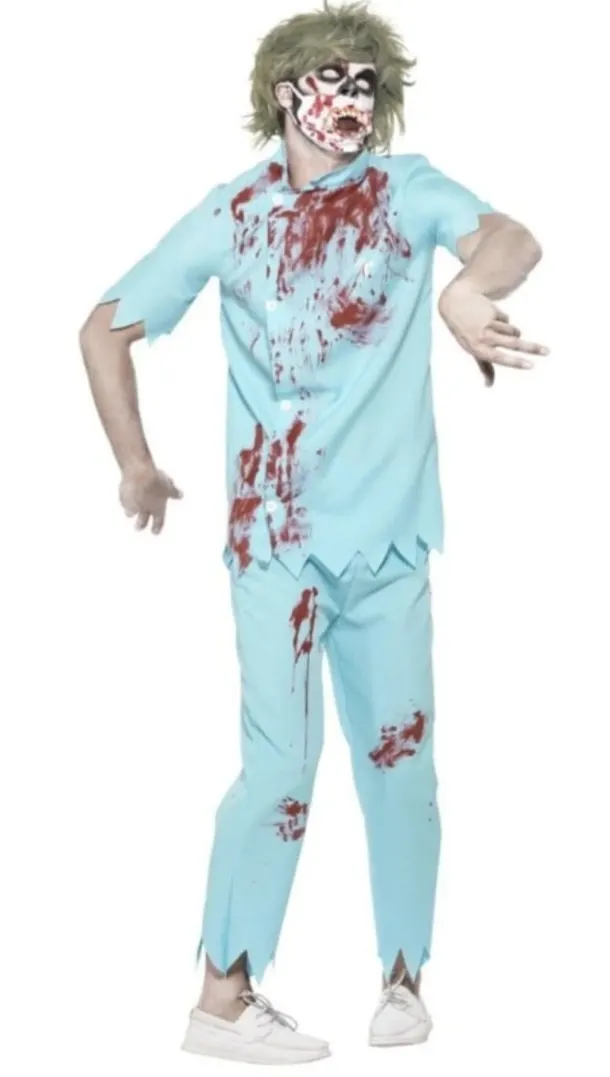 Zombie Dentist Fancy Dress Costume (medium)
