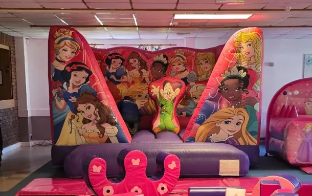 Princess Biff Bash Bouncy Castle