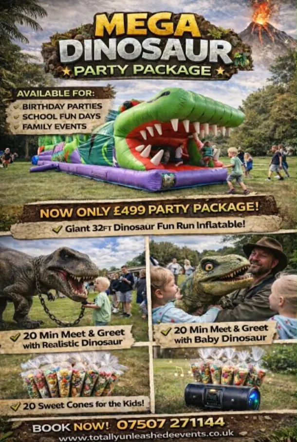 Mega Dinosaur Party Package