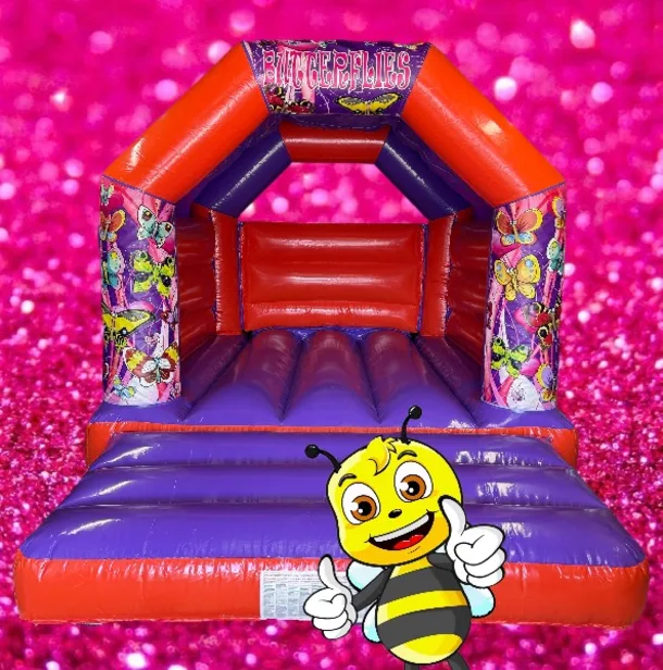 Purple Butterflies Castle