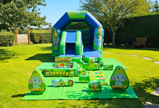 Jungle Slide Combo 8 Years And Under Package