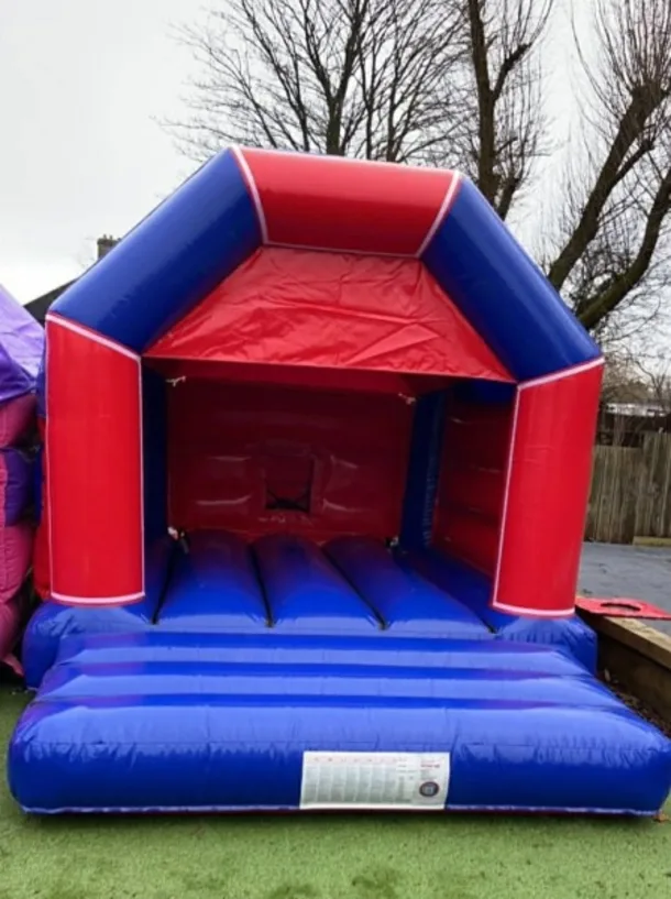 11ft X 13ft Blue And Red Bouncy Castle