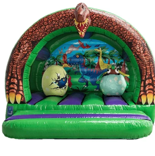 3d Curved Dino Castle