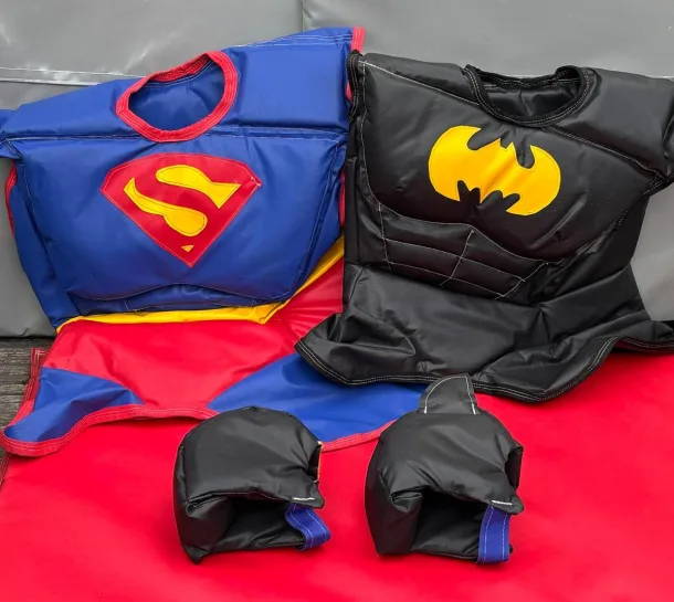 Child Superheroes Sumo Wrestling Game Superman Vs Batman