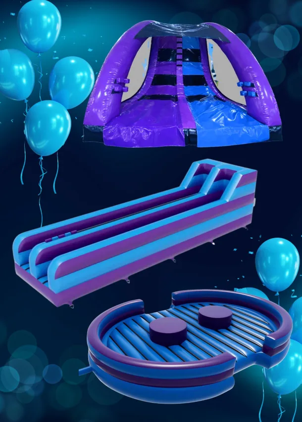 Purple And Blue Energy Package