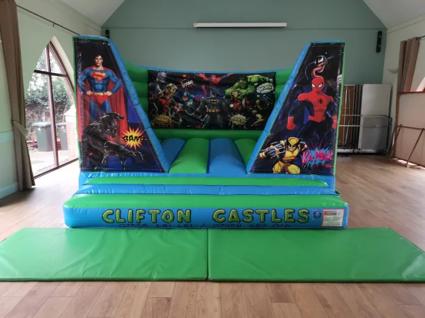 Superhero Bouncy Castle Indoor